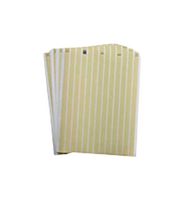 BRADY LAT-26-652-10 Label, Identification, Laser Printable, 6.35 mm, 6.35 mm, Polyamide, Amber
