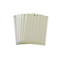 BRADY LAT-7-652-10 Label, Identification, Laser Printable, 12.7 mm, 25.4 mm, Polyamide, Amber