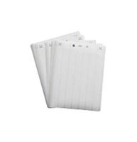 BRADY LAT-8-707-10 Label, Identification, Laser Printable, 9.53 mm, 25.4 mm, Polyester, White