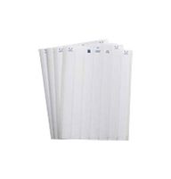 BRADY LAT-8-799-10 Label, Identification, Laser Printable, 38.1 mm, 25.4 mm, Nylon Cloth, White