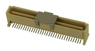 MOLEX 71436-0864 Mezzanine Connector, Header, 1 mm, 2 Rows, 64 Contacts, Surface Mount, Phosphor Bronze