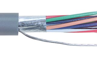 L-COM CS15-1000 Multiconductor Cable, Shielded, 15 Conductor, 24 AWG, 1000 ft, 304.8 m