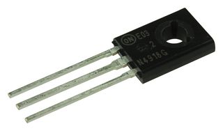 ONSEMI 2N4918G Bipolar (BJT) Single Transistor, General Purpose, PNP, 40 V, 3 A, 30 W, TO-225, Through Hole