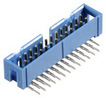 TE CONNECTIVITY - AMP 2-1761605-9 Pin Header, Wire-to-Board, 2.54 mm, 2 Rows, 26 Contacts, Through Hole Right Angle