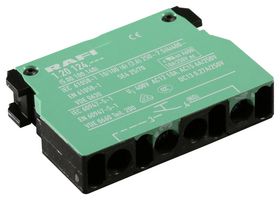RAFI 5.00.100.140/0000 Contact Block, 6 A, 250 V, 1 Pole, Screw