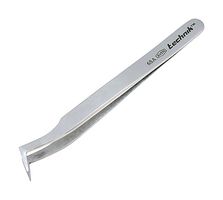 AVEN 18069USA Tweezers, High Precision, Style 6, Bent/Pointed, Stainless Steel Body, 4.25", Technik Series