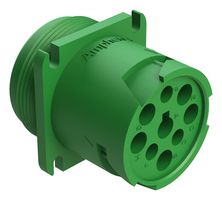 AMPHENOL SINE/TUCHEL AHD10-9-1939P80 Circular Connector, J1939, Standard Circular Connector, AHD Series™, Flange Mount Receptacle