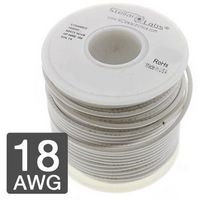 MULTICOMP PRO 24-16019 Wire, Hook Up Automotive, PVC, White, 18 AWG, 16 x 10AWG, 250 ft
