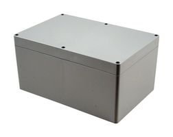 HAMMOND 1554VB2GY Plastic Enclosure, Watertight, Flat Lid, Multipurpose, Polycarbonate, 119.4 mm, 160 mm, 240 mm