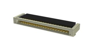 AMPHENOL COMMUNICATIONS SOLUTIONS 10051922-3010EHLF FFC / FPC Board Connector, R/A, ZIF, 0.5 mm, 30 Contacts, Receptacle, VLL Series, Surface Mount