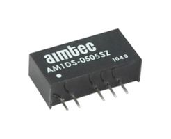 AIMTEC AM1DS-1205DH30Z Isolated Through Hole DC/DC Converter, SIP, 1 W, 2 Output, 5 V