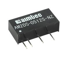 AIMTEC AM2DS-1212DH52Z Isolated Through Hole DC/DC Converter, ITE, SIP, 2 W, 2 Output, 12 V