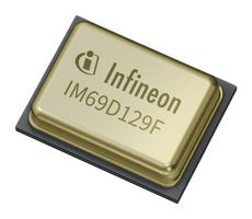 INFINEON IM69D129FV01XTMA1 Audio Control, XENSIV, MEMS Microphone, 1.62V to 3.6V, PDM, TLGA, 5 Pins, -40 °C