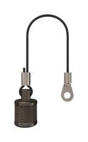 ODU-USA 701.650.097.001.359 Dust Cap / Cover, w/ Crimp ferrule and lug, Protective Cap, ODU-USA Size 1 Plugs, Brass Body