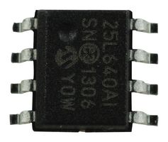 MICROCHIP 25LC640A-I/SN EEPROM, 64 Kbit, 8K x 8bit, SPI, 5 MHz, SOIC, 8 Pins