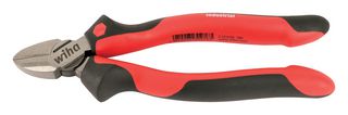 WIHA 30927 Cutter, Softgrip, Industrial, Diagonal, 7 ", Edge