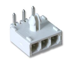 TE CONNECTIVITY - AMP 1-770967-1. Pin Header, Right Angle, 4.14 mm, 1 Rows, 3 Contacts, Through Hole