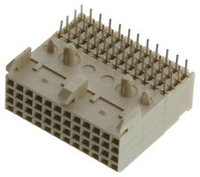 AMPHENOL COMMUNICATIONS SOLUTIONS 89036-102LF Connector, FCI METRAL 89036 Series, 48 Contacts, 2 mm, Receptacle, Through Hole, 4 Rows