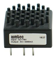 AIMTEC AM20CWR-11015DZK Isolated Through Hole DC/DC Converter, Railway, DIP, 20 W, 2 Output, 15 V