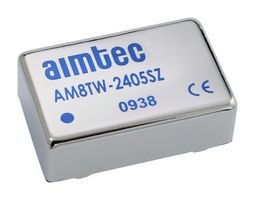 AIMTEC AM8TW-2405DZ Isolated Through Hole DC/DC Converter, ITE, DIP, 4:1, 8 W, 2 Output, 5 V
