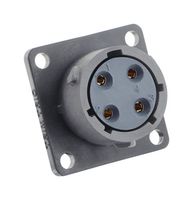 SOURIAU-SUNBANK / EATON UTSX012E4S Circular Connector, Standard Circular Connector, TRIM TRIO UTSX Series, Wall Mount Receptacle