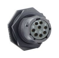 SOURIAU-SUNBANK / EATON UTSX712D8SY32 Circular Connector, Standard Circular Connector, TRIM TRIO UTSX Series, Jam Nut Receptacle