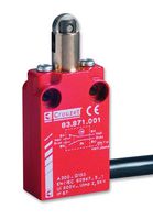 CROUZET SWITCHES 83881102 Limit Switch, Roller Plunger, 6 A, 250 V