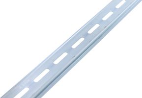 WAGO 210-162 DIN Mounting Rail, Slotted, Terminal Blocks, 1 m, 7.5 mm, 35 mm, Steel