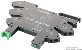 SCHNEIDER ELECTRIC SSLZVA1 Relay Socket, DIN Rail, Screw, 5 Pins, 6 A, 24 VDC, Harmony SSLZ Series