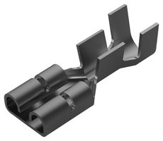 AMP - TE CONNECTIVITY 63365-2. Quick Disconnect Terminal, FASTON 250 Series, Female Quick Disconnect, 6.35mm x 0.81mm