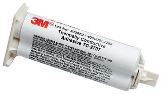 3M TC2707 Adhesive, Epoxy - 2 Part, Grey, 0.72 W/m.K, Cartridge, 50 ml