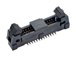 HARWIN M50-3651042R Pin Header, Wire-to-Board, 1.27 mm, 2 Rows, 20 Contacts, Surface Mount Straight