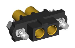 HARWIN M80-4000000F1-02-327-00-000 Rectangular Connector, Datamate J-Tek M80 Series, 2 Contacts, Receptacle, 4 mm, Crimp, 1 Row