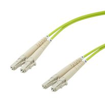 L-COM FODZLC-OM5-3 FIBRE CORD, LC DUPLEX-LC DUPLEX, MM, 3M