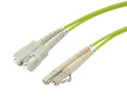 L-COM FODZSC-LCOM5-15 FIBRE CORD, SC DUPLEX-LC DUPLEX, MM, 15M