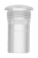 BIVAR GLP2-215-R-54 Light Pipe, 0.215 ", 1 Pipes, Circular with Convex Top, Press Fit, Panel, Transparent