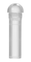 BIVAR GLP2-350-D-54 Light Pipe, 0.35 ", 1 Pipes, Circular with Domed Top, Press Fit, Panel, Transparent, GLP2 Series
