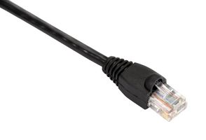 BLACK BOX EVNSL87-30 Ethernet Cable, Cat5e, RJ45 Plug to RJ45 Plug, UTP (Unshielded Twisted Pair), Black, 9.1 m, 30 ft