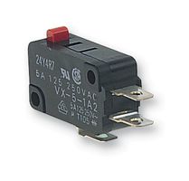 ARATAS (FORMERLY OMRON COMPONENTS) VX-01-1A2 Microswitch, Miniature, Pin Plunger, SPDT, Solder Lug, 100 mA, 30 V