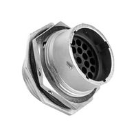 AMPHENOL SINE/TUCHEL RT0718-23PNH Circular Connector, Standard Circular Connector, ecomate RM Series, Jam Nut Receptacle, 23 Contacts