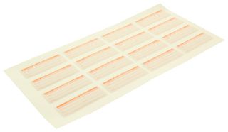 TE CONNECTIVITY QCC306OR Label, Self Laminating, 15.9 mm, 44.5 mm, Vinyl, Calibration (ID No, By, Date, Due)