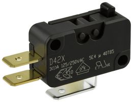 TAIYO YUDEN UMK105BJ104KV-F Microswitch, Snap Action, Plunger, SPDT, Quick Connect, 3 A