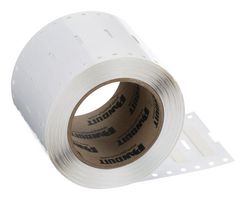 PANDUIT H200X044H1T Wire Marker, Heat Shrinkable Sleeve, Blank (No Legend), PO (Polyolefin), White, 11.15mm x 50.8mm