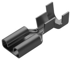 TE CONNECTIVITY - AMP 60249-2. Quick Disconnect Terminal, FASTIN-FASTON 250 Series, Female Quick Disconnect, 6.35mm x 0.81mm