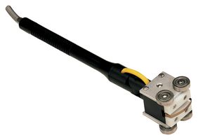 OMEGA 98203K Thermocouple, Roller Probe, Swivel Head, K, 0 °C, 205 °C