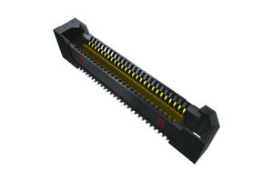 SAMTEC QRF8-026-05.0-L-D-A-GP-K-TR Mezzanine Connector, Slim Body Ground Plane, Receptacle, 0.8 mm, 2 Rows, 52 Contacts