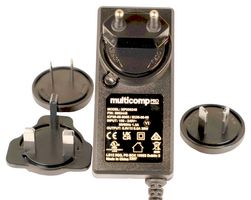 MULTICOMP PRO MP009247 AC/DC Power Supply, ITE, 1 Output, 36 W, 24 VDC, 1.5 A