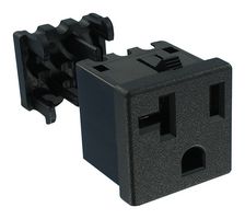 QUALTEK ELECTRONICS 739W-X2/20 High Power Connector, 739W Series, Receptacle, 125 V, 20 A, Panel Mount, IDC / IDT