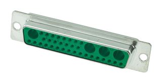 HARTING 09695017364 D Sub Connector Housing, 36W4, 36 Positions, Combo Layout D Sub, DD, Receptacle, Steel Body