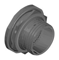 AMPHENOL AEROSPACE D38999/24WF35PN Circular Connector, MIL-DTL-38999 Series III, DS38999/24 Series, Jam Nut Receptacle, 66 Contacts